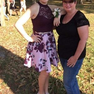 2 Piece Homecoming Gown